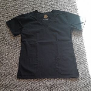 Black Scrub Top